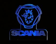 Acrylglas Scania + Beleuchtung No. 03